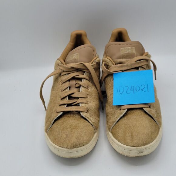 Adidas Stan Smith B24700 Beige Pony Hair Cardboard 2015 Mens Size 12.5 - Picture 8 of 9